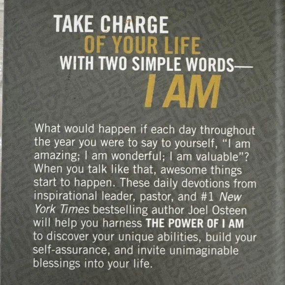 Daily Readings Journal - Gray and Yellow - Picture 3 of 3